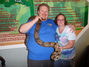Sharing a Python with my wife